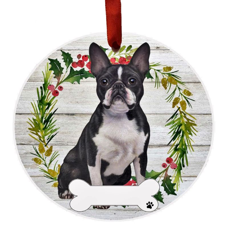 Boston Terrier Ornament
